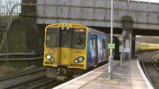 Half an Hour at 216  Birkenhead North Station 1022017  Class 507 508 terminus [upl. by Ecitsuj]