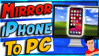 How To Mirror iPhone To PC With USB No WIFI Needed [upl. by Aissatsan8]