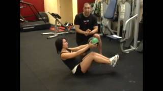 Top 6 Medicine Ball Exercises [upl. by Adnohrahs]