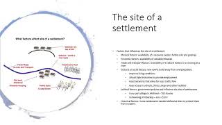 Geography Grade 12  Rural Settlement And Urban Settlements Unit 1 [upl. by Eniarrol]