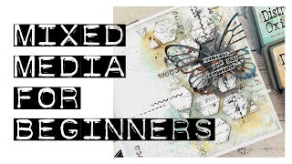 Beginners Mixed Media Tutorial [upl. by Glyn]