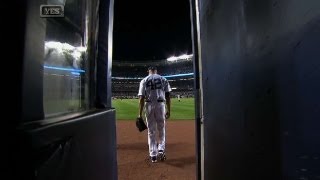 Mariano Rivera makes final entrance at Yankee Stadium [upl. by Aelam]