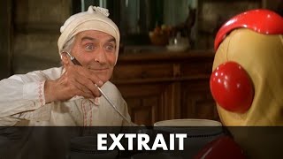 LA SOUPE AUX CHOUX  Extrait 2  Louis de Funès  Jacques Villeret [upl. by Rodrique]