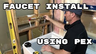 How To Install TubShower Faucet [upl. by Roddy]