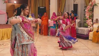 Rajput Mother and Daughter Ghoomar  Ghoomar  Sangeet Dance  Rajasthani Dance video [upl. by Nwotna]