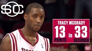 That time Tracy McGrady scored 13 points in 33 seconds  SportsCenter  ESPN Archives [upl. by Sorcha]