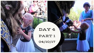 Malia slow danced with the Beast  Disneyland vlog 14 [upl. by Demetris]