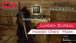 AC Valhalla Lunden Bureau Location  Hidden Ones Mask Wealth [upl. by Novart]