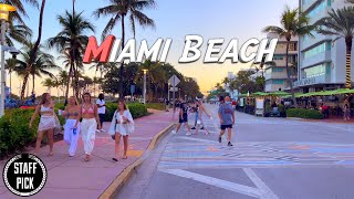 Walking Tour  Miami Beach  South Beach  4K HDR 60Fps [upl. by Alaric139]