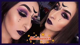 MAQUILLAJE DE BRUJA PARA HALLOWEEN 🎃 2024 [upl. by Natanhoj]