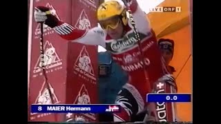 Hermann Maier Bormio 2000 Siegeslauf [upl. by Brantley]