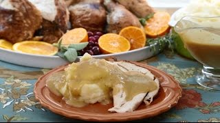 How to Make Giblet Gravy  Gravy Recipes  Allrecipescom [upl. by Zoellick]