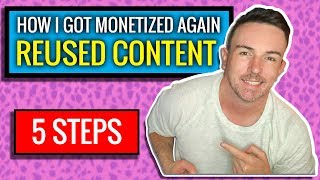 How I Got Monetized Again After Reused Content [upl. by Brynne426]