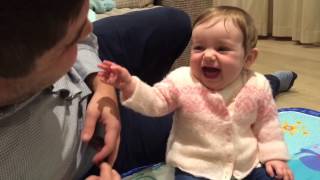 Hilarious Laughing Baby Girl [upl. by Peyter]