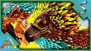 TAMING ARKS RAREST CREATURE FIRST TIME TAMING A PHOENIX  Ark Survival Evolved Cluster E117 [upl. by Judsen]