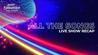 Official Recap  LIVE SHOW  Junior Eurovision Song Contest 2022 [upl. by Shanly]