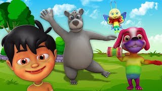 Kalu Madari Aaya  Hindi Nursery Rhymes  Balgeet In Hindi  Kids Channel India  कालू मदारी [upl. by Nador]