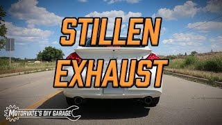 Stillen CatBack Exhaust G37 Sedan  Motorvates DIY Garage Ep 6 [upl. by Yral87]