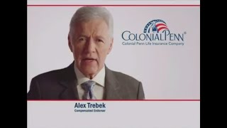 Colonial Penn Commercial with Alex Trebek [upl. by Amo637]