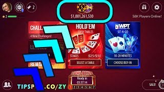 Zynga Poker Free Chips  Zynga Poker Hack Updated [upl. by Burnard500]