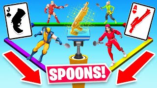 NEW Spoons CARD GAME in Fortnite Battle Royale [upl. by Animrac983]