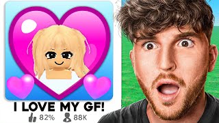 Surprising Girlfriend With Her OWN Roblox GAME [upl. by Sudnor547]