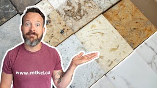 QUARTZ vs GRANITE  How To Choose A Countertop in 2023 [upl. by Enelyar]