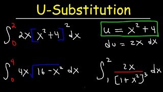 Usubstitution With Definite Integrals [upl. by Bluh]