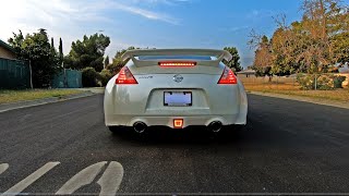 Nissan 370Z Magnaflow Exhaust Startup Revs And Flybys [upl. by Deb546]