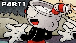 CUPHEAD Walkthrough Gameplay Part 1  Mugman Xbox One X [upl. by Nalor600]