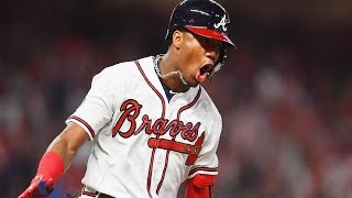 Ronald Acuna 2018 Rookie Highlights [upl. by Teodorico]