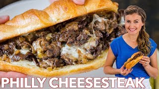 How To Make Classic Philly Cheesesteak Sandwich [upl. by Faina]