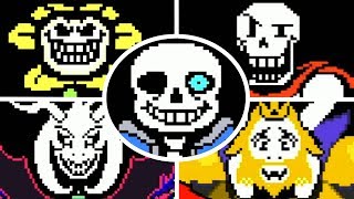 Undertale  All Bosses amp Endings [upl. by Byran]