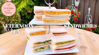 AFTERNOON TEA SANDWICHES RECIPE [upl. by Alram941]