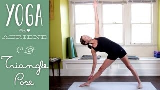 Triangle Pose  Trikonasana  Foundations of Yoga [upl. by Gardener]