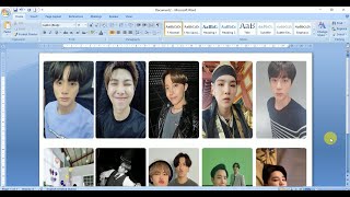 Rounded Corners PHOTOCARDS  microsoft word [upl. by Acenes198]