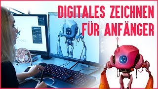 5 Tipps Digitales Zeichnen für Anfänger  Speedpainting Concept Art  DEUTSCH [upl. by Araik]