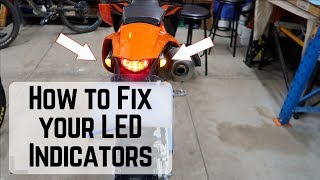 How to stop all four LED indicators flashing at the same time [upl. by Mauldon502]