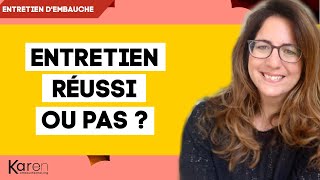 Entretien dembauche réussi comment le savoir   8 signes qui ne trompent pas [upl. by Carlos891]