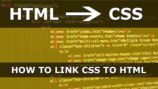 How to Link CSS to HTML [upl. by Aihsema]