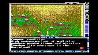 Wasteland PCDOS 1988 Interplay EA Original audio [upl. by Saturday]