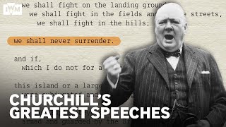 How Winston Churchills Speeches helped to win WW2 [upl. by Akinihs620]