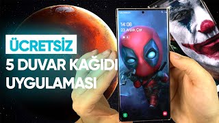 Telefonunuzu Bambaşka Bir Hale Getirecek 5 Süper Duvar Kağıdı Uygulaması [upl. by Inerney]