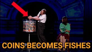 Coins Becomes Fishes  Teller  Penn and Teller Fool Us [upl. by Allmon]