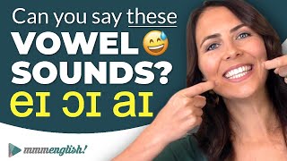 Pronunciation Practice 👄 Difficult Vowel Sounds DIPHTHONGS [upl. by Petromilli]