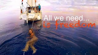 Ep 33 ALL WE NEED IS FREEDOM Corsica 10 Sailing Mediterranean Sea Navegar a vela [upl. by Nwahsd485]