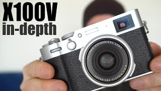 Fujifilm X100V review  INDEPTH Vintage style meets high tech [upl. by Derfniw]