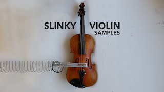 FREE Sample Library Slinky Violin Kontakt SFZ Decent Sampler [upl. by Klina598]