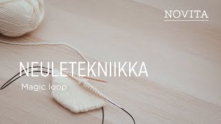 NOVITA NEULEKOULU Magic Looptekniikka eli luuppaus [upl. by Grekin]