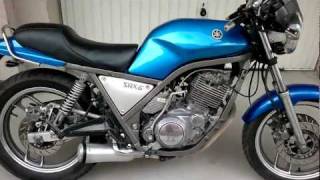 YAMAHA SRX 600  new blue and supertrapp [upl. by Tiana]